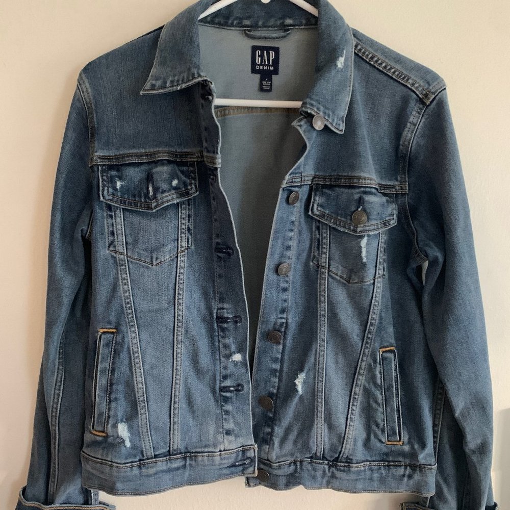 Gap denim jean jacket size small